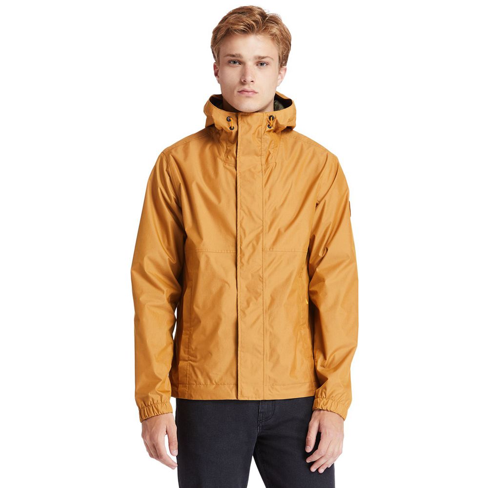 Timberland Μπουφαν Ανδρικα Καφε - Outdoor Heritage Waterproof Windbreaker - Greece 7231864-KJ